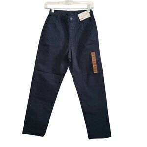 NWT Uniqlo Chino Pants Size  Boys 13 Kids Cotton and Spandex Navy